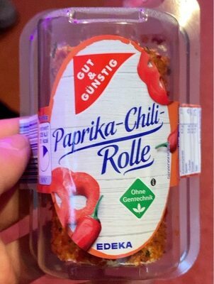 GUT&GÜNSTIG Paprika Chili Frischkäse Rolle Doppelrahmstufe 100g VLOG