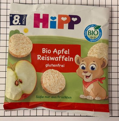 Bio Hipp Reiswaffeln Apfel ab 8.Monat 30g