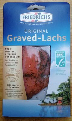 Friedrichs Atlantik Gravedlachs 100g