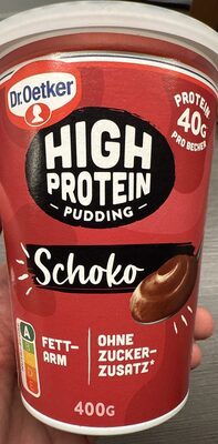 Dr.Oetker High Protein Pudding Schokolade 400g