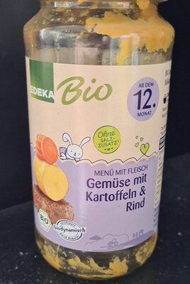 Demeter EDEKA Gemüse mit Kartoffeln&Rind ab dem 12.Monat 250g