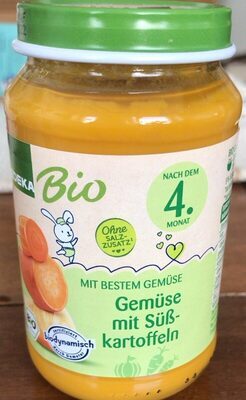 Demeter EDEKA Gemüse mit Süßkartoffeln ab dem 5.Monat 190g