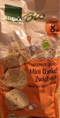 Demeter EDEKA Dinkel Mini Zwieback für Babys ab dem 08.Monat 100g