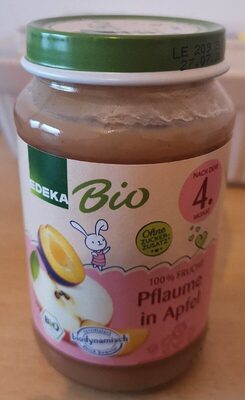 Demeter EDEKA Pflaume in Apfel ab dem 5.Monat 190g