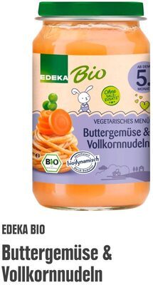 Demeter EDEKA Buttergemüse&Vollkornnudeln ab dem 5.Monat 190g