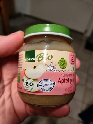Demeter EDEKA Apfel pur nach dem 5.Monat 125g