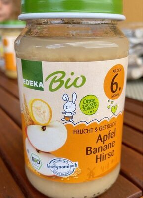 Demeter EDEKA Apfel-Banane-Hirse ab dem 6.Monat 190g