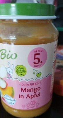 Demeter EDEKA Mango in Apfel ab dem 5.Monat 190g