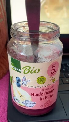 Demeter EDEKA Heidelbeere in Birne ab dem 5.Monat 190g