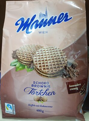 Manner Törtchen Schoko Brownie 400g