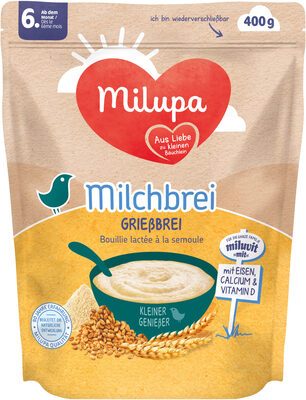 Milupa Miluvit Milchbrei Grießbrei mit 6 Monaten 400g