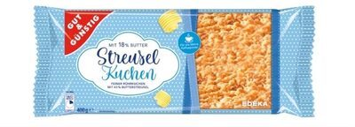 GUT&GÜNSTIG Butterstreuselkuchen 400g