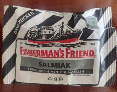 Fishermans Friend Salmiak ohne Zucker 25g