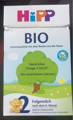Bio Hipp 2 Folgemilch nach dem 6.Monat 2x300g