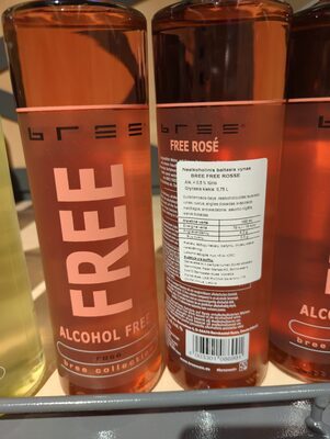 Bree Free Rose Alcohol Free 0,75l