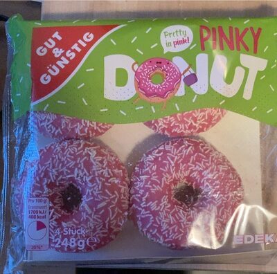 GUT&GÜNSTIG Pinky Donut 4ST 248g