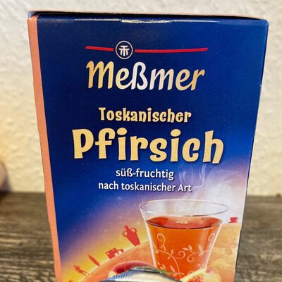 Meßmer Toskanischer Pfirsich 20ST 50g