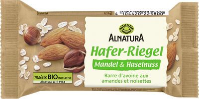 Bio Alnatura Hafer Riegel Mandel+Haselnuss 60g