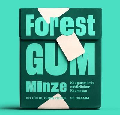 Forest Gum Minze 20g