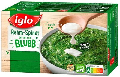 Iglo Rahm Spinat portionierbar 750g