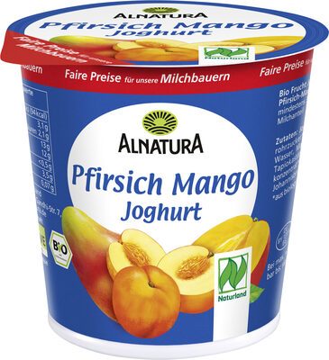 Bio Alnatura Pfirsich-Mango Joghurt 3,9% 150g