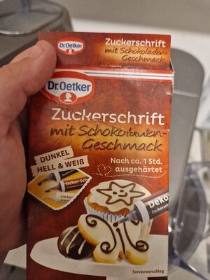 Dr.Oetker Zuckerschrift Schokoladengeschmack 75g