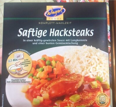 Wingert Foods Hacksteaks saftig 460g