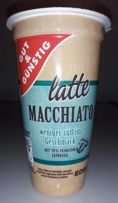 GUT&GÜNSTIG Latte Macchiato weniger süß 250ml VLOG