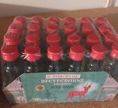 St.Hubertus Pfefferminz Tropfen 18% 0,02l
