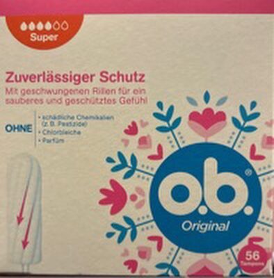 o.b.Tampons Original Super 56ST