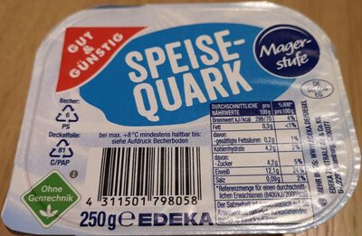 GUT&GÜNSTIG Speisequark Magerstufe 250g VLOG