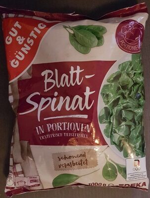 GUT&GÜNSTIG Blattspinat 1000g