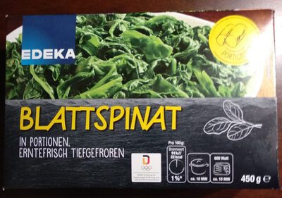 EDEKA Herzstücke Blattspinat in Portionen 450g