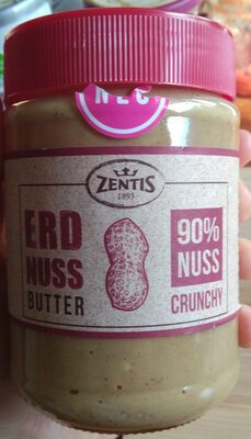 Zentis Erdnussbutter Crunchy 350g