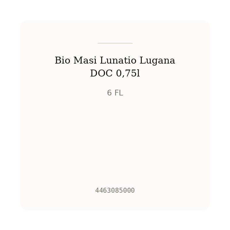 Bio Masi Lunatio Lugana DOC 0,75l