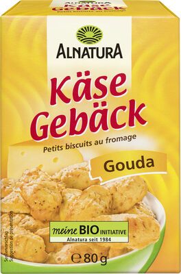 Bio Alnatura Käsegebäck Gouda 80g