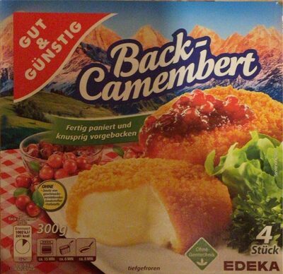 GUT&GÜNSTIG Back-Camembert 4x75g VLOG