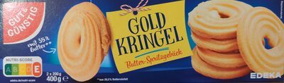 GUT&GÜNSTIG Butterspritzgebäck 400g