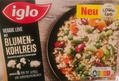Iglo Veggie Love mit Blumenkohlreis 400g
