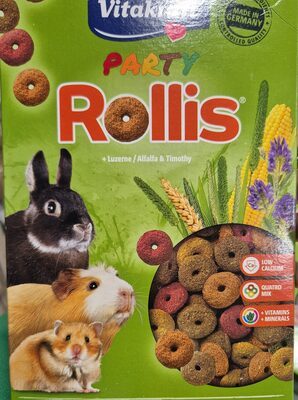 Vitakraft Rollis Party Wiesenkost für Nager 500g