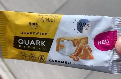 Quarkwerk Quark Riegel Karamell 40g