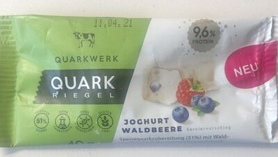 Quarkwerk Quark Riegel Joghurt Waldbeere 40g