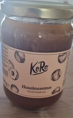 Koro Haselnussmus 500g