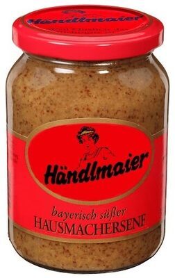 Händlmaier Süßer Hausmachersenf 30% weniger Zucker 335ml