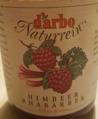 Darbo Naturrein Himbeer-Rhabarber Konfitüre 450g