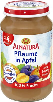 Demeter Alnatura Apfel-Pflaume nach 4.Monat 190g