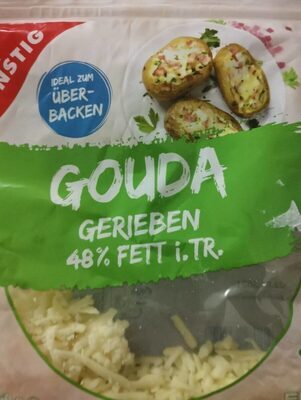 GUT&GÜNSTIG Gouda gerieben 48% 250g VLOG