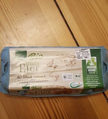 Bio EDEKA Eier Huhn&Hahn Aufzucht vGk 10ST
