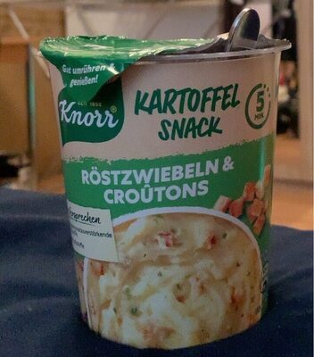 Knorr Kartoffel Snack mit Röstzwiebel & Croutons 48g