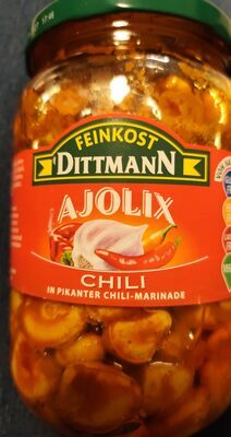 Feinkost Dittmann Ajolix Knoblauch in Chili Marinade eingelegt 650g